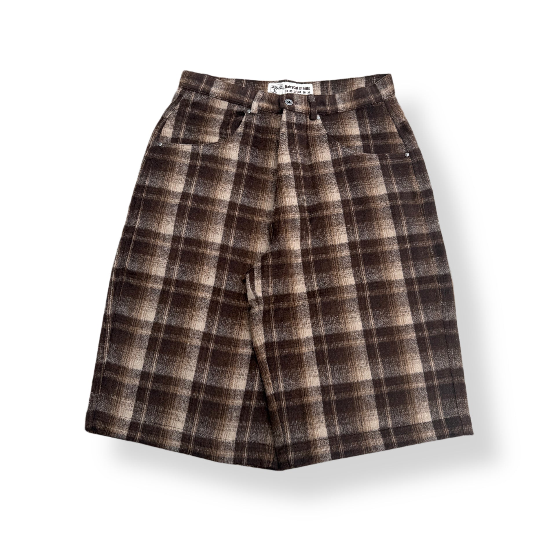 WOOL PLAIDS - Brown